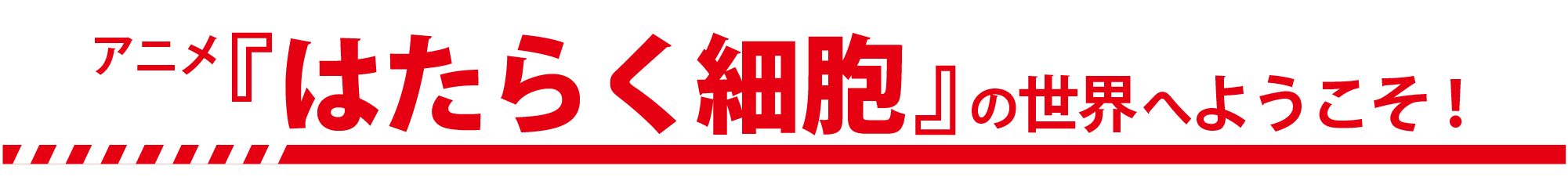 アニメ『はたらく細胞』の世界へようこそ！