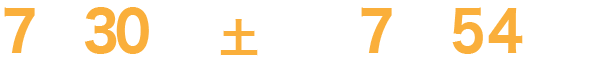 7月30日（土）　夜7時58分～