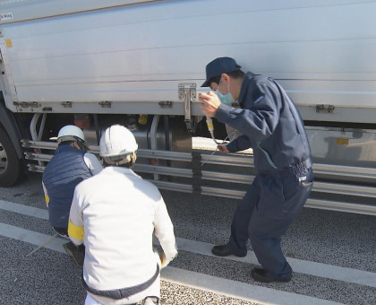 不正軽油チェック　岡山県　山陽自動車道で抜き取り調査