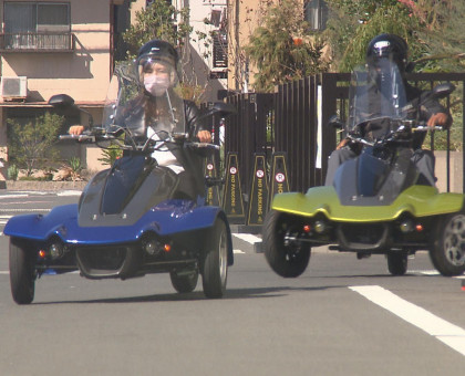 三輪タイプの電気自動車「ＥＶトライク」発売　岡山市・両備HDの社内カンパニー開発【岡山市】