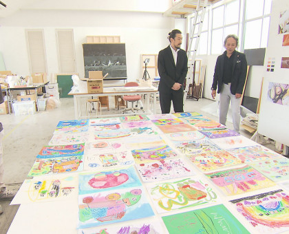 子どもたちが描いた「夢の自動車」を審査／ベッキオバンビーノ実行委の絵画コンテスト【岡山市】