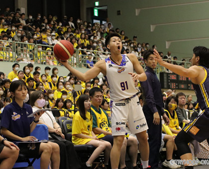 トライフープ、Ｂ１宇都宮に敗れる（９月２３日）６６―８４／天皇杯２次ラウンド