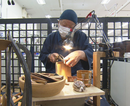 全国の匠の逸品、実演も／岡山高島屋で「この道ひとすじ　日本の伝統展」／１２月１２日まで【岡山市】