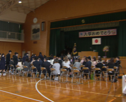岡山、香川の多くの小学校で入学式／総社市の「昭和五つ星学園義務教育学校」には２２人【岡山・総社市】