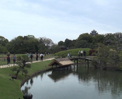 岡山後楽園と岡山城／昨年度の外国人来場者がいずれも過去最多【岡山】