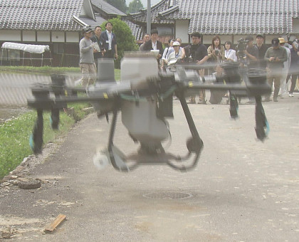真庭市で「スマート農業塾」／ドローンやＡＩ活用【岡山】