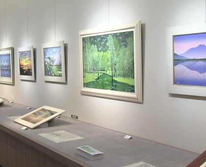 瀬戸内の風景など５０点／天満屋岡山店で小暮真望さんの版画展／７月１４日まで【岡山】