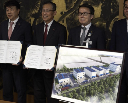 半導体材料の生産工場を坂出市に建設へ／四国化成工業／香川県などと協定結ぶ【香川】
