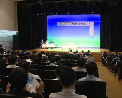 核兵器廃絶へ被爆者の思いを後世に／連合岡山が「平和学習会」【岡山市】