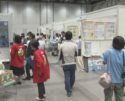 「共創心」テーマに１０４ブースが出展／８月８日まで「おかやまＳＤＧｓフェア」【岡山市】