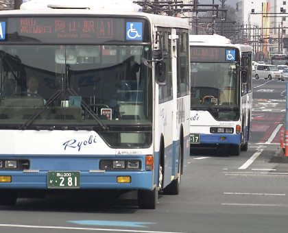 岡山県内のバス、路面電車の計５社／岡山市中心部の最低運賃を１６０円とする共同経営計画を申請【岡山】