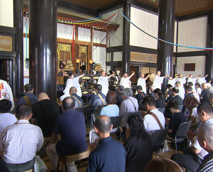 本尊から深いご加護／岡山市の最上稲荷で最上位経王大菩薩年次祭【岡山】