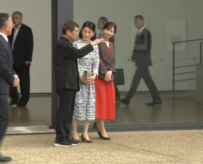 秋篠宮妃紀子さまと次女の佳子さま／瀬戸内国際芸術祭などを視察【香川】