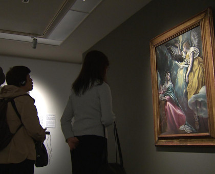 「受胎告知」の修復終わり再展示始まる／倉敷市の大原美術館【岡山】