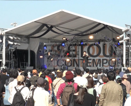 ライブやマーケットにぎわう／玉野市で「Ｓｅｔｏｕｃｈｉ　Ｃｏｎｔｅｍｐｏｒａｒｙ」初開催【岡山】