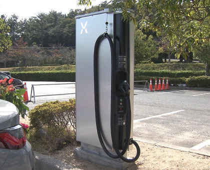 玉野市の「道の駅　みやま公園」にＥＶチャージステーション開設／パワーエックス【岡山】