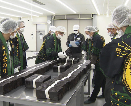 一番ノリ生産、順調なスタート／岡山県漁業協同組合連合会が共進会【岡山】