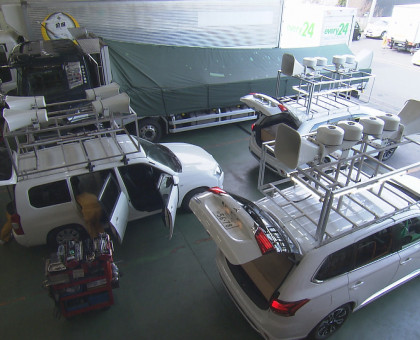 衆院選・岡山／選挙カー準備も急ピッチ【岡山】