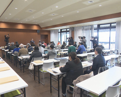 衆院選・岡山／県庁で立候補予定者説明会【岡山】