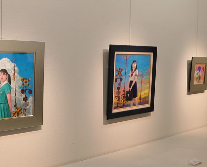 「夏の記憶」をテーマに洋画２０点／岡山高島屋で「石田宗之油絵展」／２月９日まで【岡山】