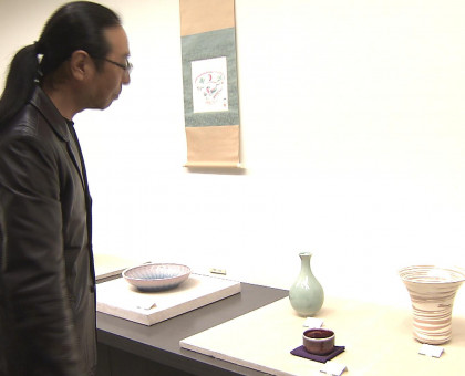天神窯の陶芸家・岡本和敏さん／倉敷市で個展／２月２３日まで【岡山】