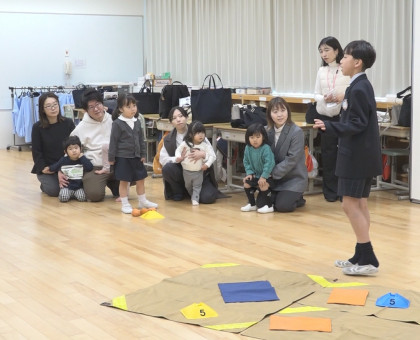 廃棄消防服の活用で新しいスポーツを提案／岡山市の就実小学校児童が発表会【岡山】