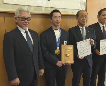 ミラノ・コルティナ五輪スノーボード・ビッグエアで「金」／木村選手に「岡山市民スポーツ栄誉賞」【岡山】