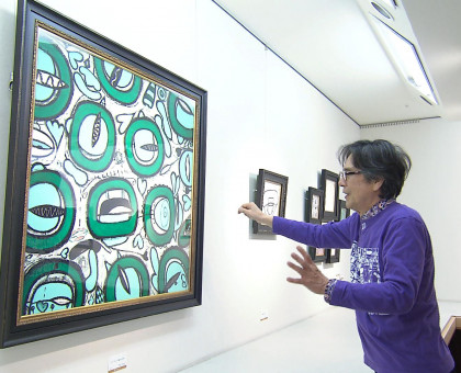 俳優・国広富之さんの世界観／岡山高島屋で油絵・版画を展示販売／５月４日まで【岡山】