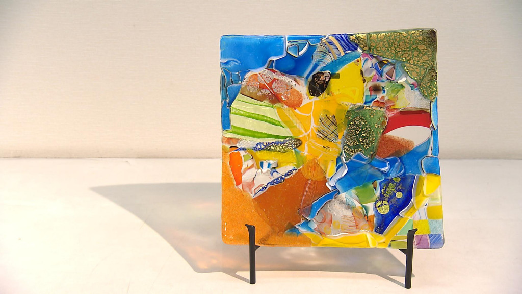 色鮮やかなガラスのアート／岡山高島屋で「神田正之ガラス作品展」／5