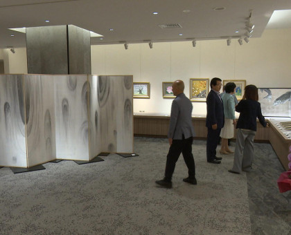日本画家・森山知己さんの個展／天満屋岡山店で６月１５日まで【岡山】