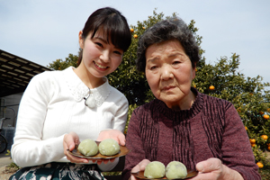 「サヨ子おばあちゃんのレタス大福」