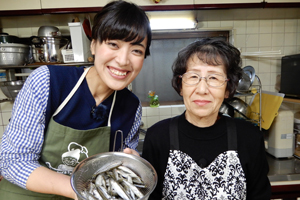 「ひろ子おばあちゃんの小鮎料理」