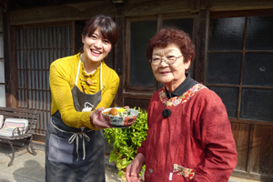 「里美おばあちゃんのなめこあんかけ」