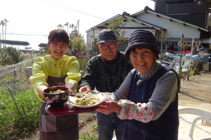 「千代子おばあちゃんのわかめ天ぷら」