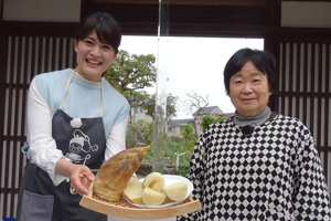 「よねこおばあちゃんの木の芽和え」