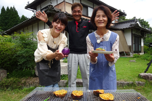 「益子おばあちゃんのナスの味噌焼き」