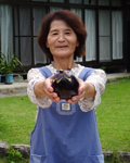 岡崎益子さん７０歳