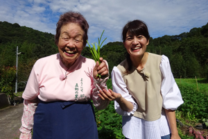 「テル子おばあちゃんのさつまいもの葉柄炒め」