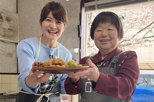 「満智子おばあちゃんの真子と蕗の炊き合わせ」