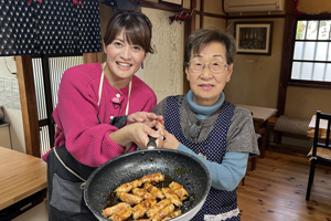 「幸子おばあちゃんのしょうゆ糀の八幡巻き」