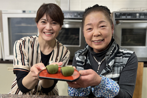 「紀子おばあちゃんの練りきり」