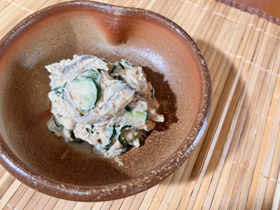 「恵子おばあちゃんのコノシロの白和え」
