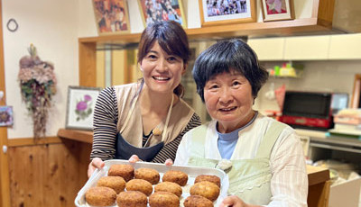 「利江おばあちゃんの和風コロッケ」