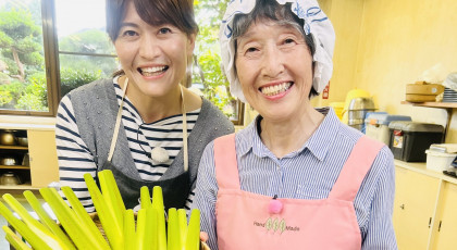「富子おばあちゃんのまこも入り豚汁」