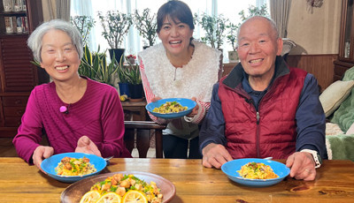 「とも子おばあちゃんのさといもパエリア」