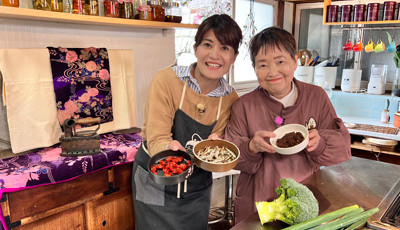「美代子おばあちゃんのおやつになるみそ汁」