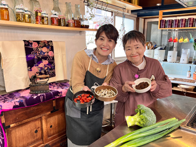「美代子おばあちゃんのおやつになるみそ汁」
