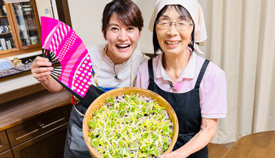 「きみこおばあちゃんの創作ばら寿司」