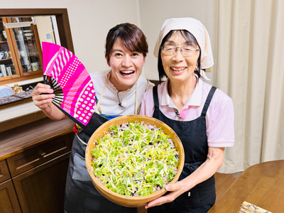 「きみこおばあちゃんの創作ばら寿司」