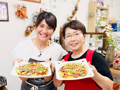 「形子おばあちゃんのお好み焼き」